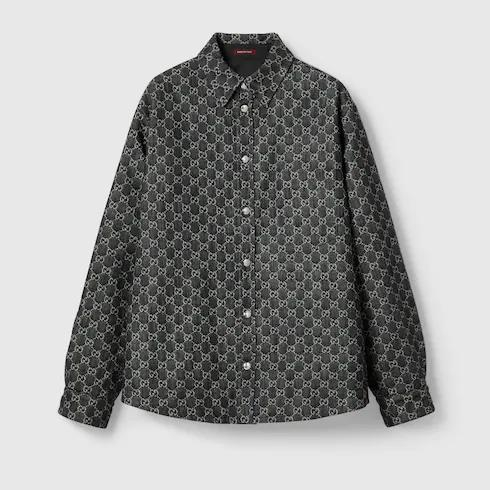 Chemise en Jean 'Reversible GG' pour Hommes