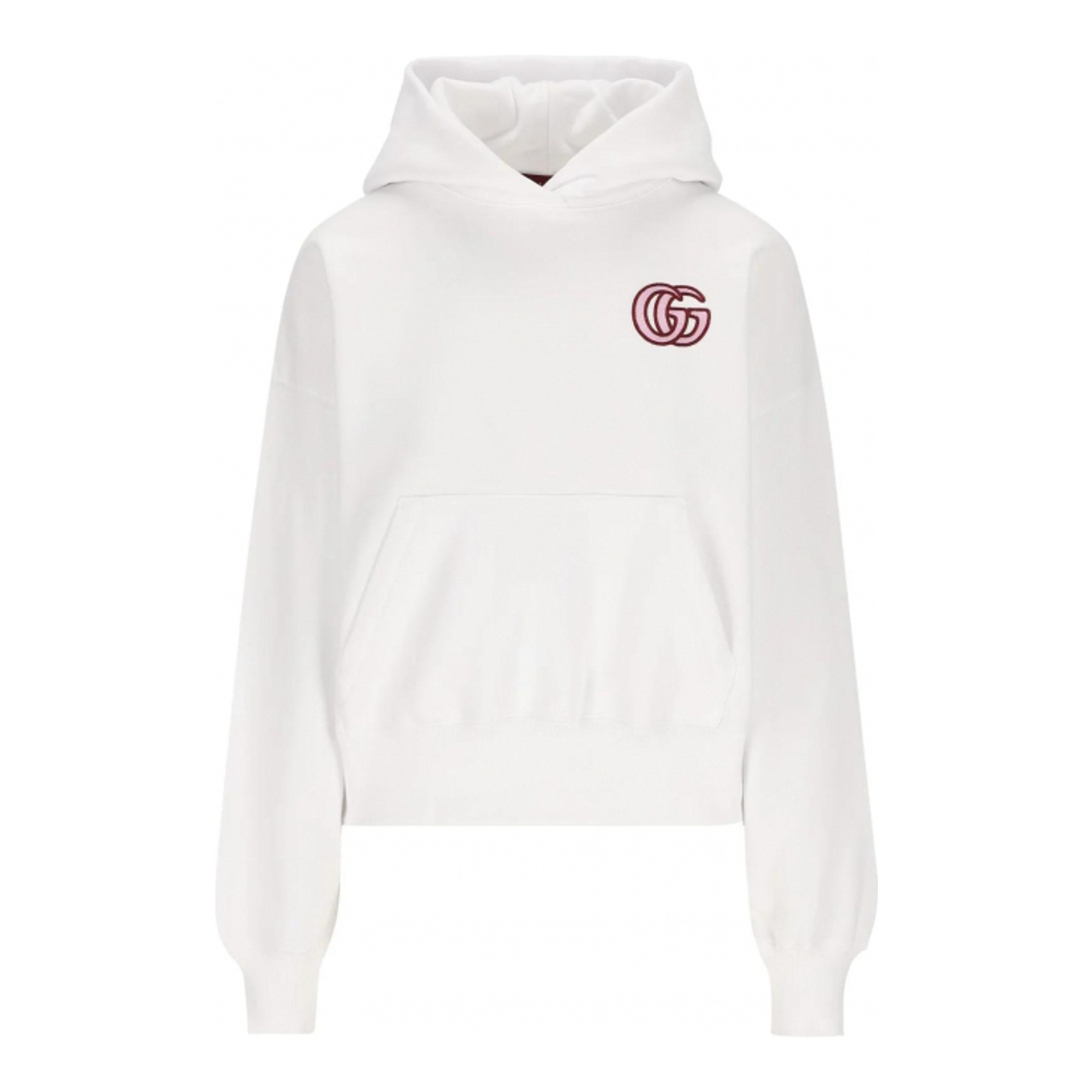 Sweatshirt à capuche  'Embroidered Jersey Hooded' pour Femmes