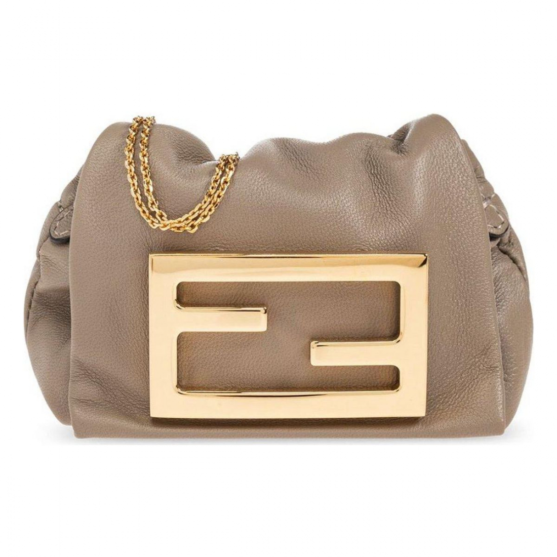 Women's 'FF Plaque Chain-Linked' Shoulder Bag
