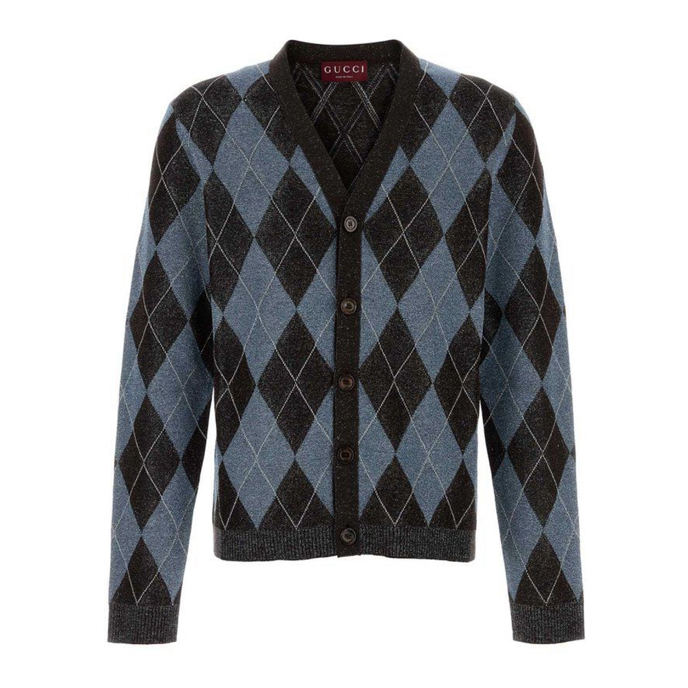 Cardigan 'Argyle Knit' pour Hommes