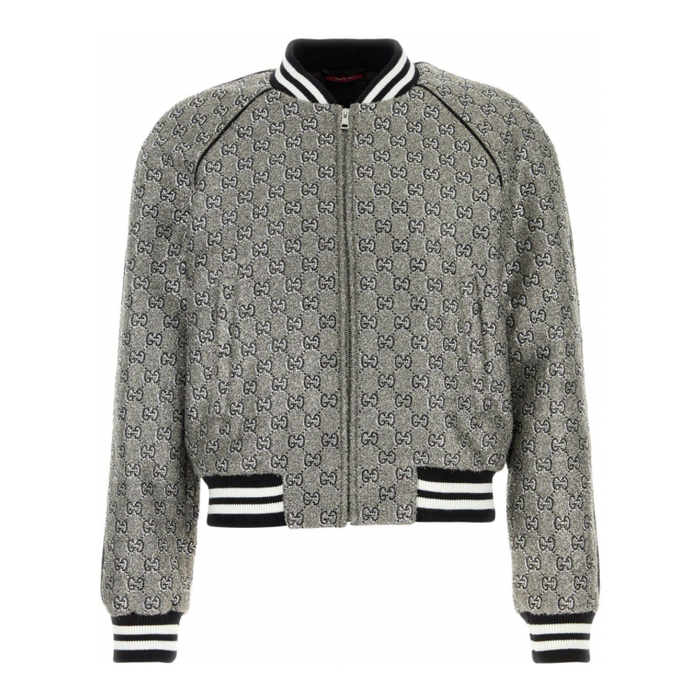 Blouson bomber 'Embellished Tweed' pour Hommes