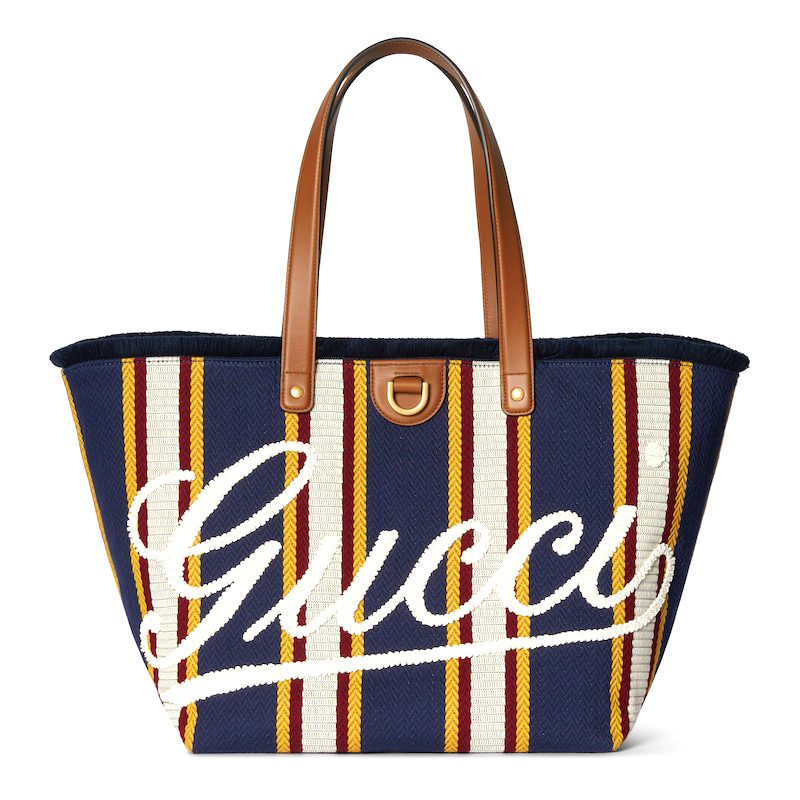 Men's 'Embroidered Medium' Tote Bag