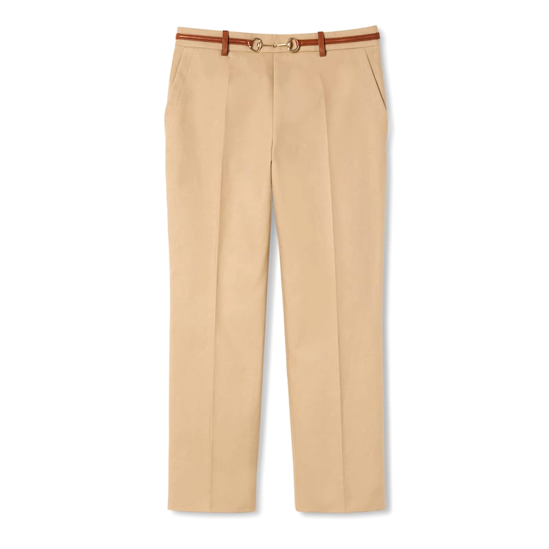 Pantalon 'Drill With Horsebit' pour Femmes