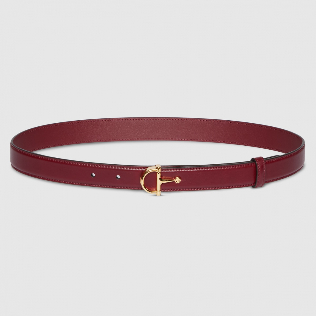 Ceinture 'Thin With Half-Horsebit Buckle' pour Femmes