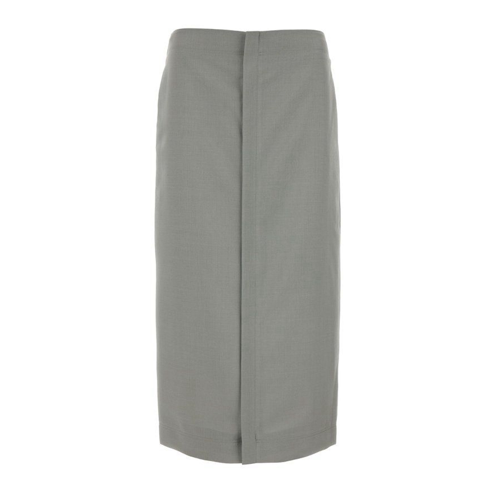 Women's 'Logo Detailed' Midi Skirt