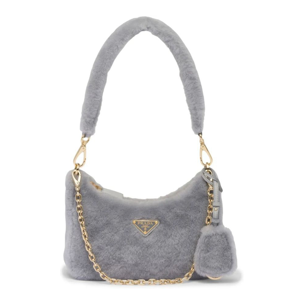 Mini sac 'Re-Edition Shearling' pour Femmes