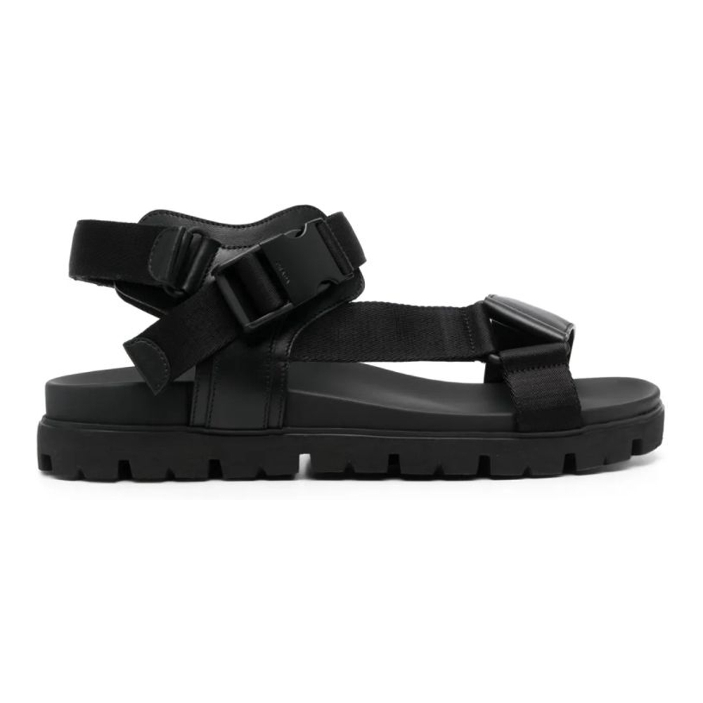 Sandales à semelle plateforme 'Buckle-Fastening Open-Toe' pour Hommes