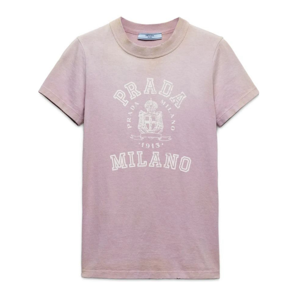 T-shirt 'Logo-Print' pour Femmes