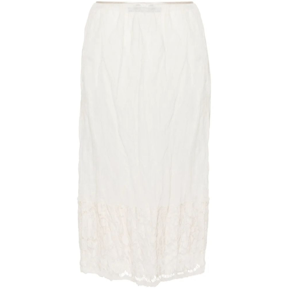 Jupe Midi 'Floral-Lace' pour Femmes