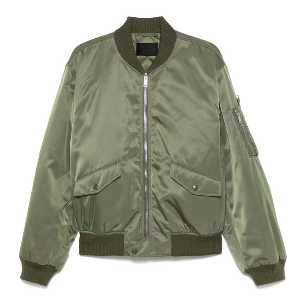 Men's 'Triangle-Logo' Bomber Jacket