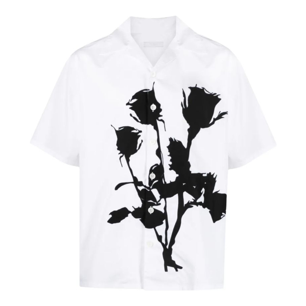 Men's 'Floral-Print' Short sleeve shirt