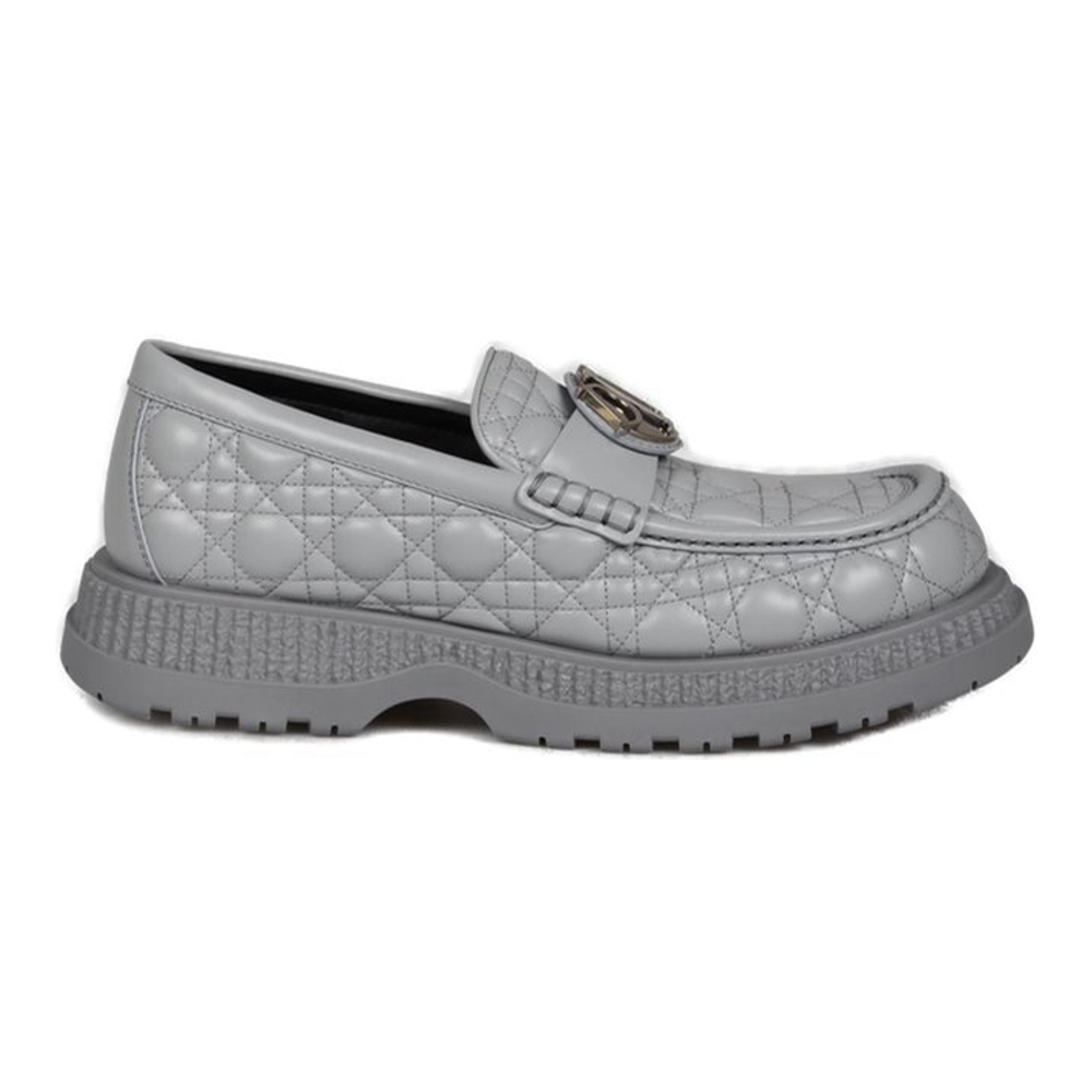 Mocassins 'Logo Plaque Slip-On' pour Hommes