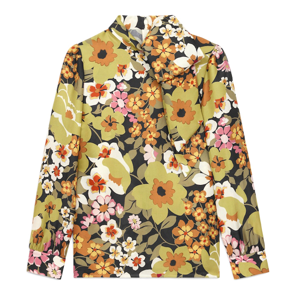 Blouse à manches longues 'Lavalliere' pour Femmes