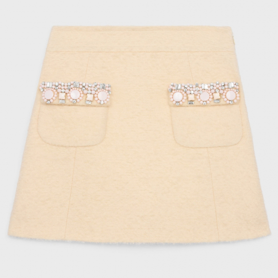 Women's 'Embroidered' Mini Skirt