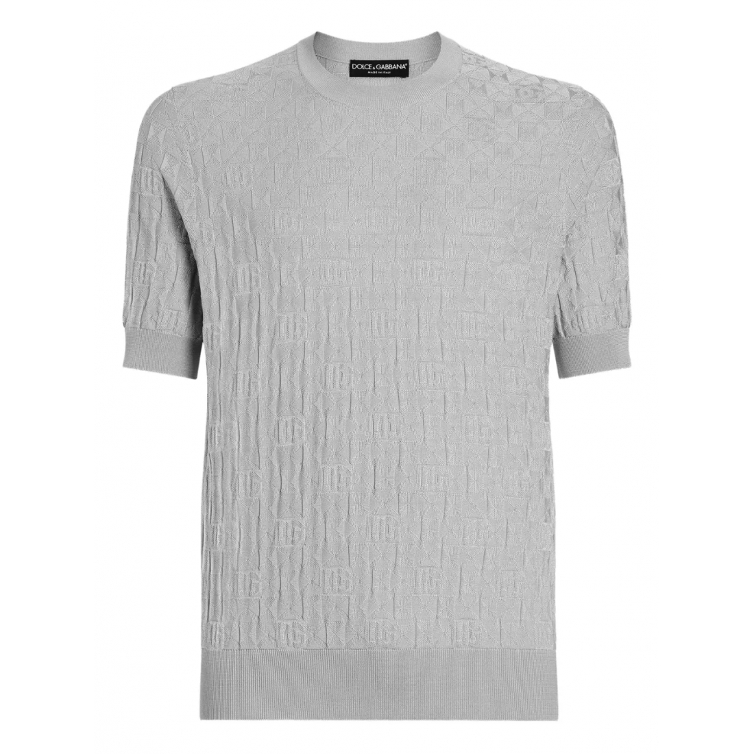 Top à manches courtes 'Textured-Knit' pour Hommes
