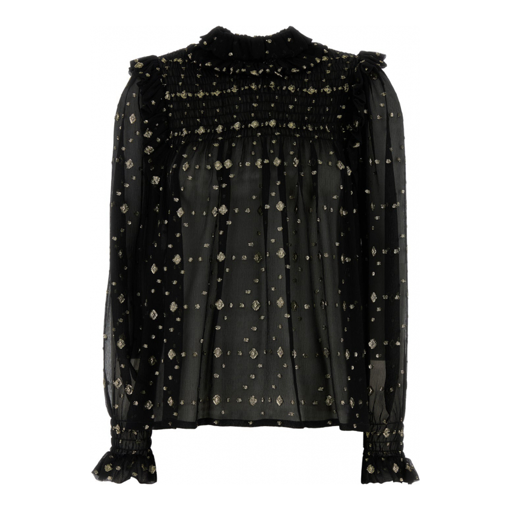 Blouse à manches longues 'Embroidered' pour Femmes