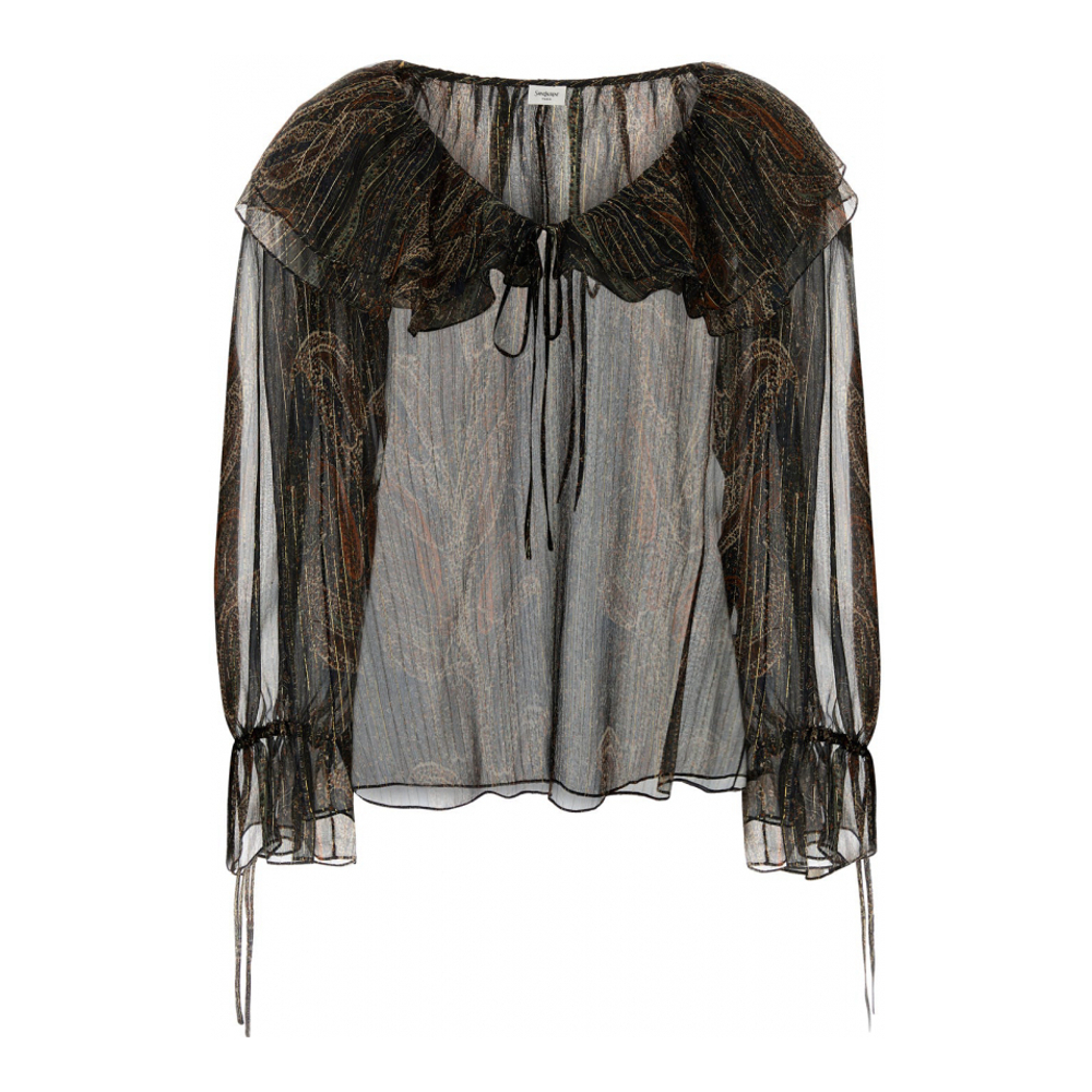 Blouse à manches longues 'Printed' pour Femmes