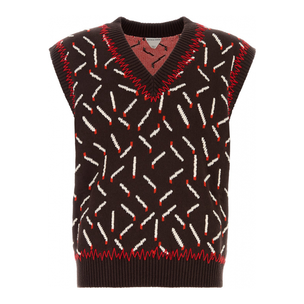 Gilet 'Embroidered Jacquard' pour Hommes