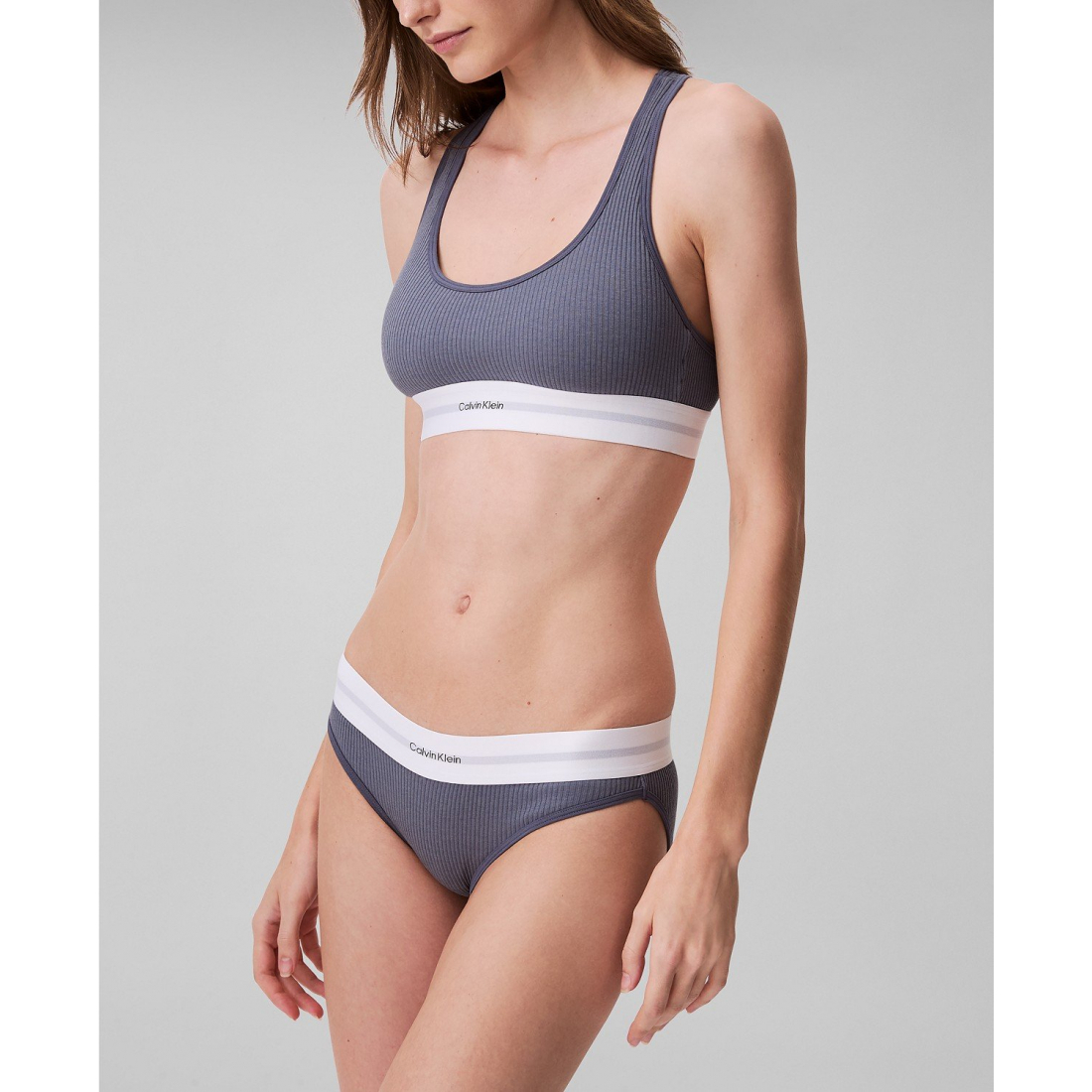 Femmes's 'Ribbed' Bas de bikini