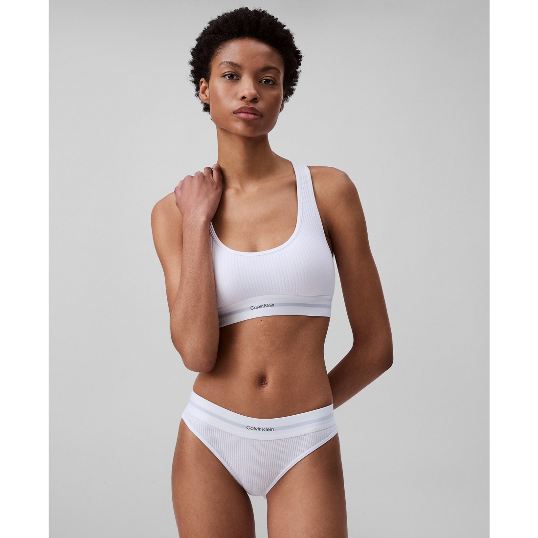 Femmes's 'Ribbed' Bas de bikini