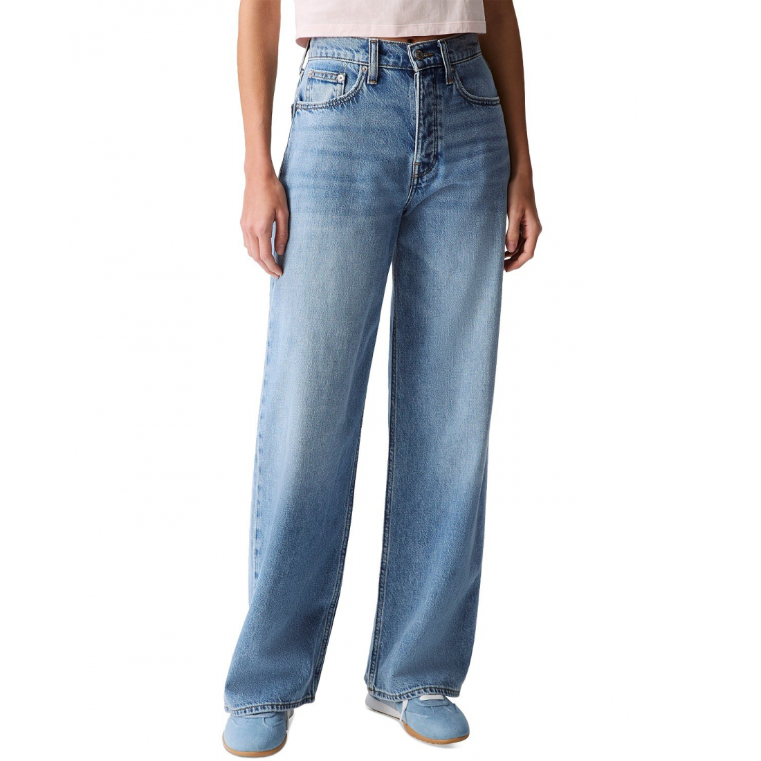 Femmes's 'High-Rise Wide-Leg' Jeans