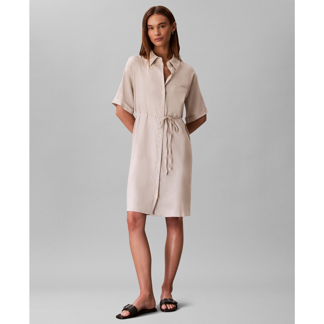 Femmes's 'Tie-Waist' Robe chemise