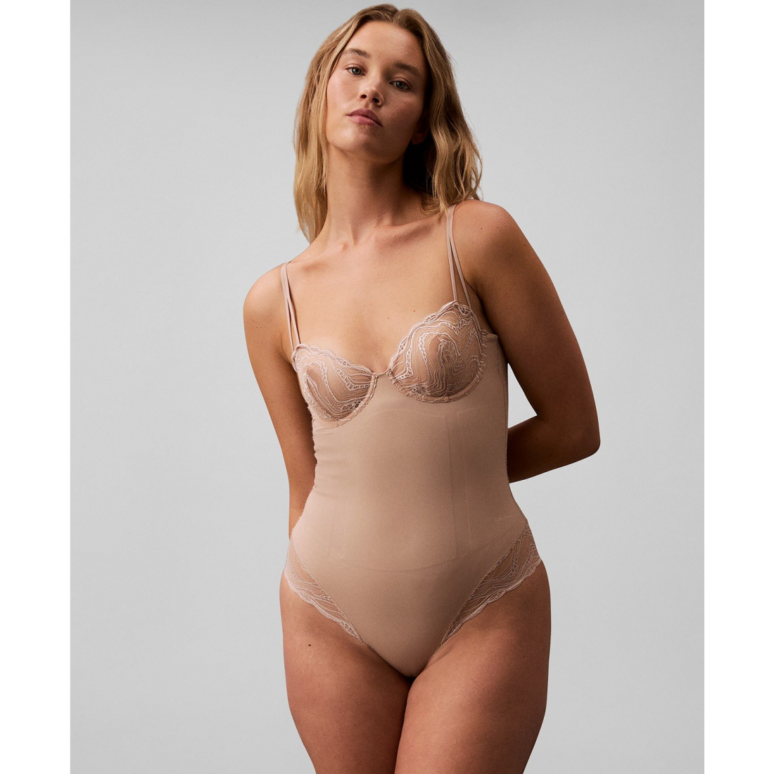 Body sculptant 'Lace-Trim' pour Femmes