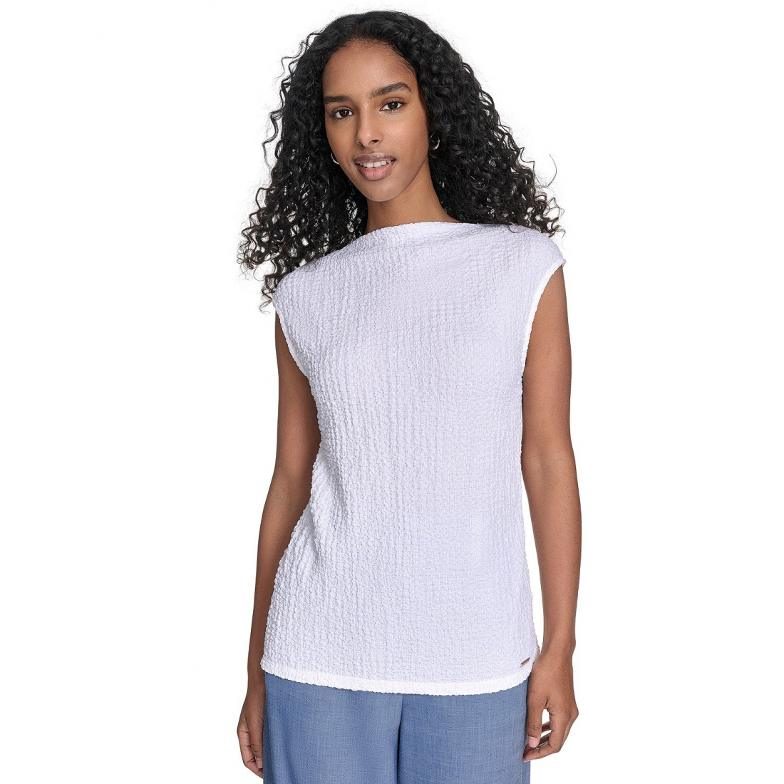 Femmes's 'Textured' Haut sans manches