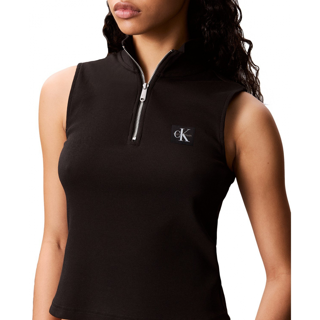 Femmes's 'Sleeveless Quarter Zip' Top