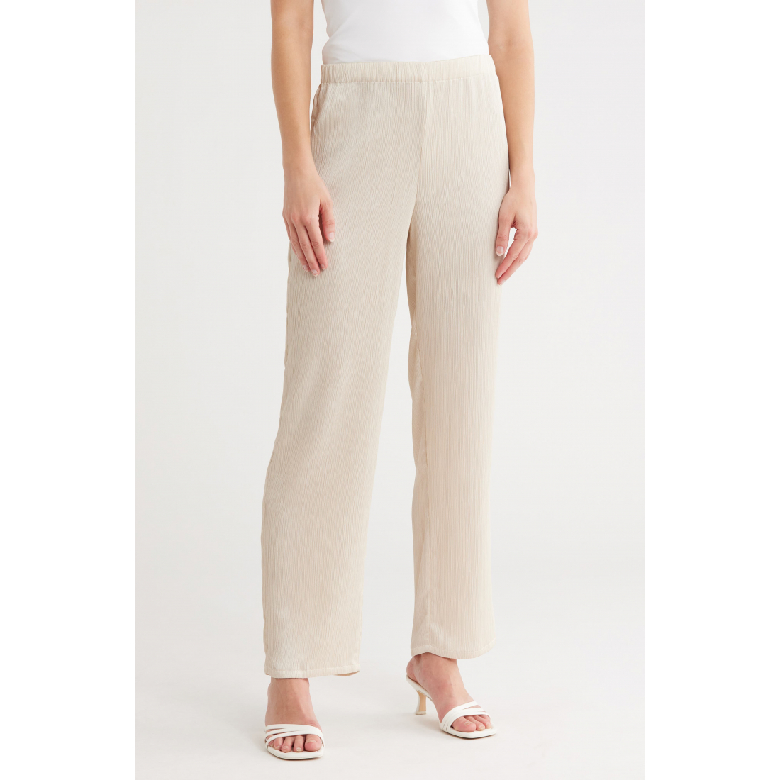 Women's 'Plissé' Trousers