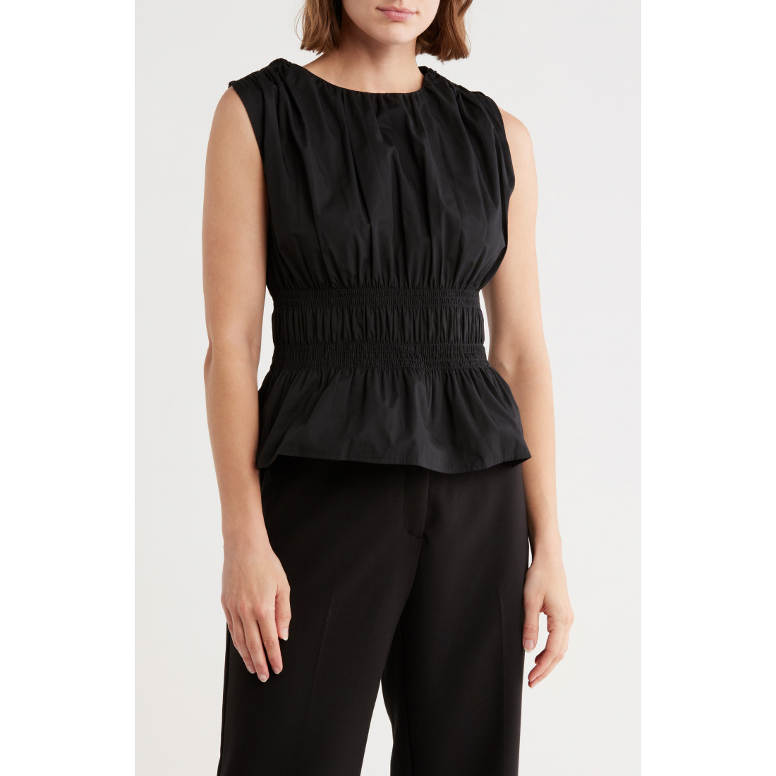 Femmes's 'Smocked Poplin' Top