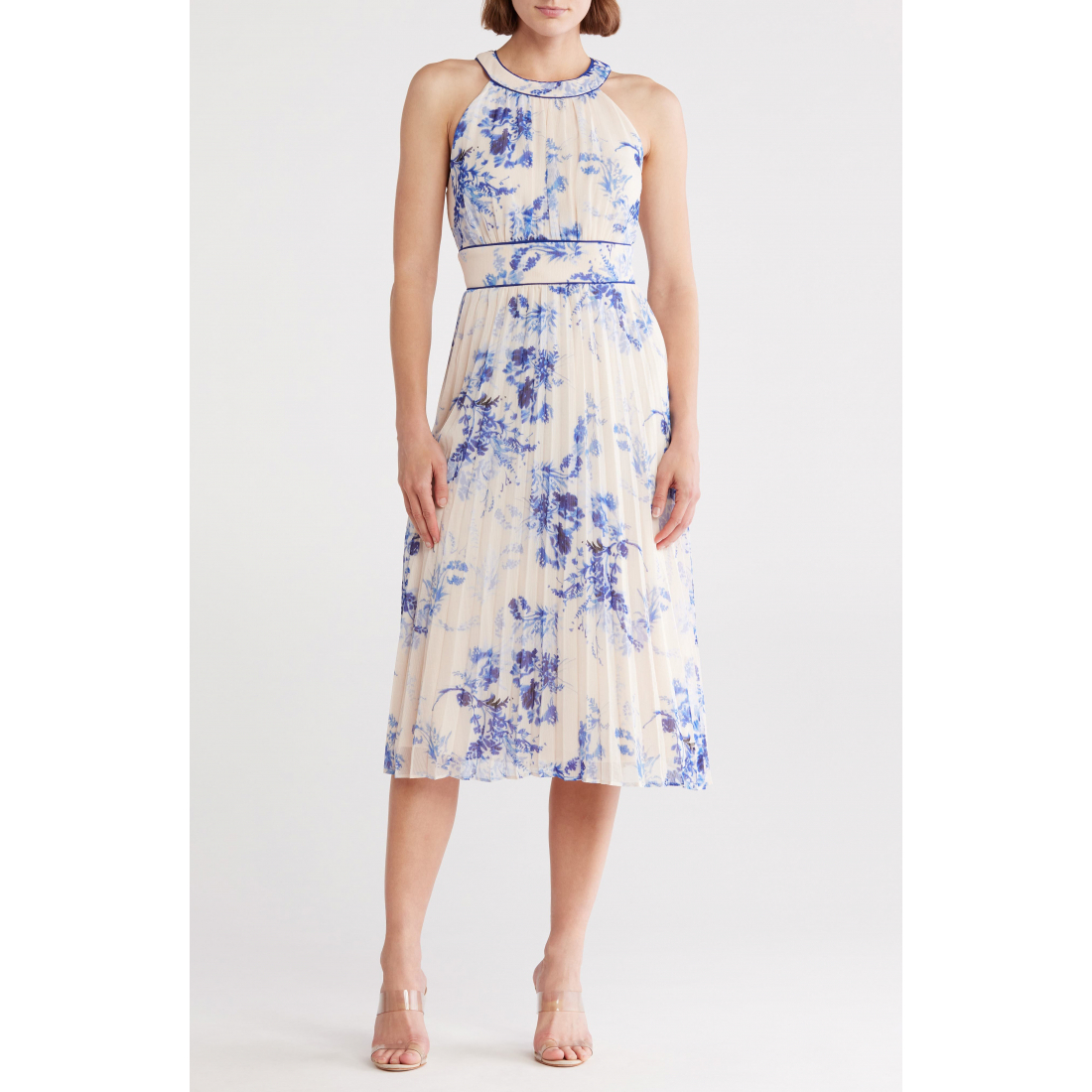 Robe Midi 'Halter Neck' pour Femmes