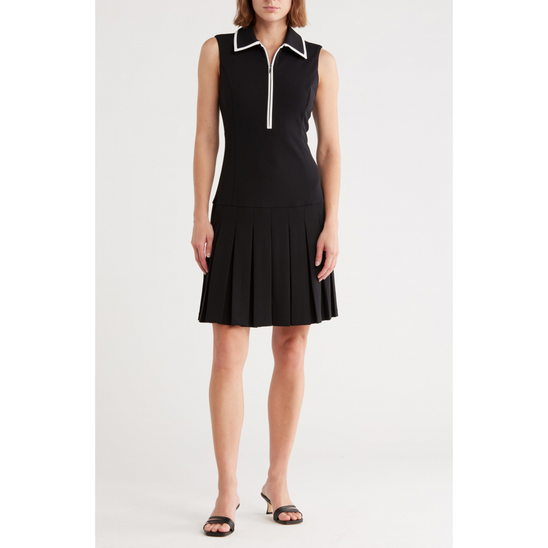 Robe 'Piped Tennis' pour Femmes