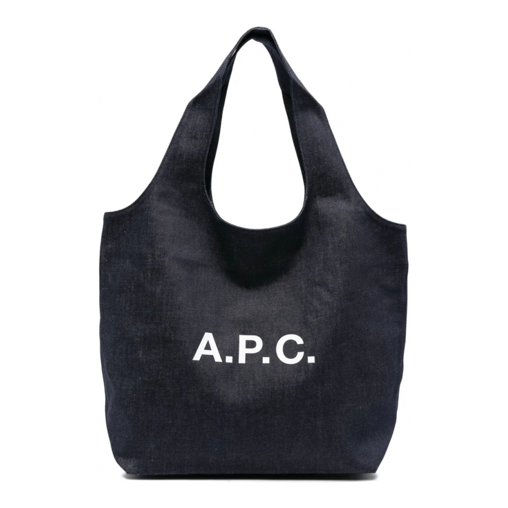 Men's 'Ninon Logo-Print' Tote Bag