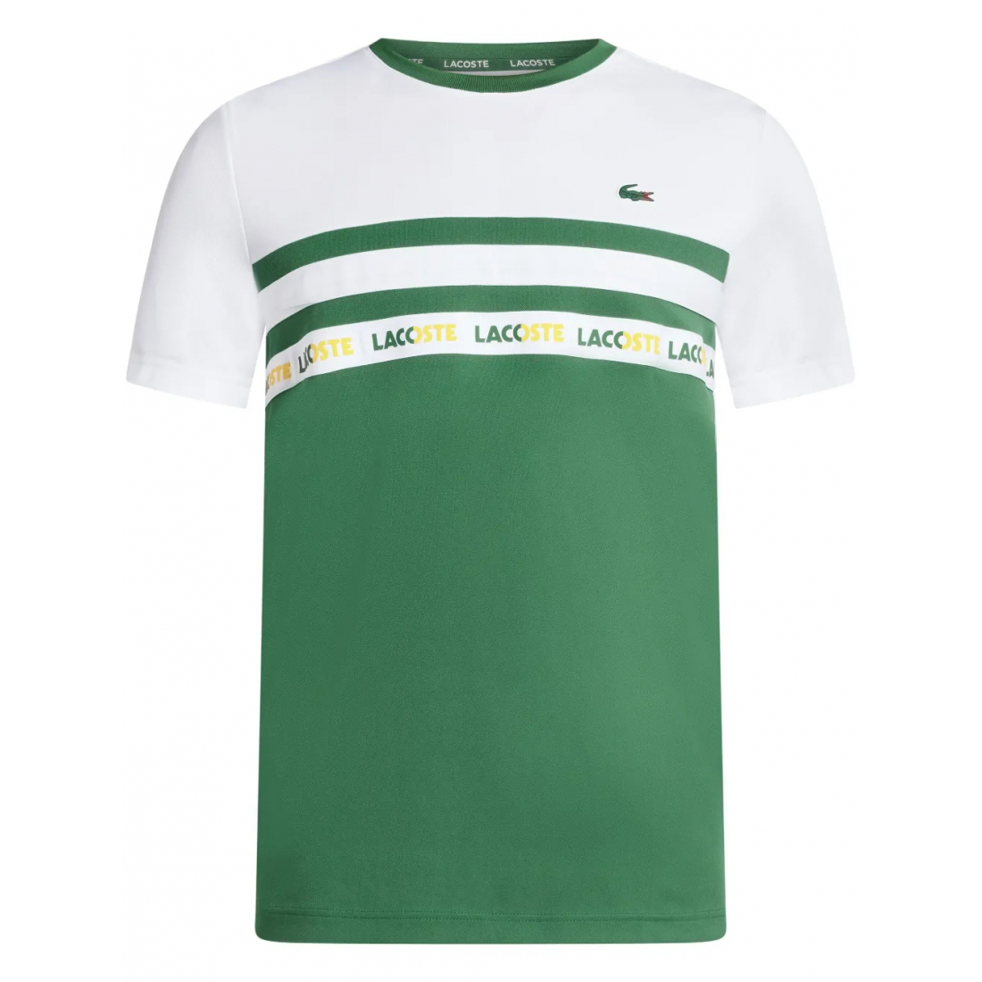 T-shirt 'Logo-Trim Striped' pour Hommes