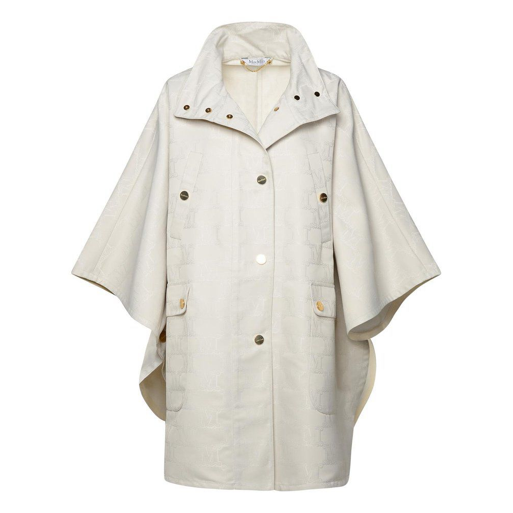 Women's 'Monogrammed Button-Up' Cape