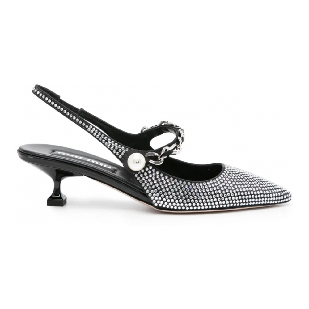 Escarpins 'Rhinestone-Embellished Pointed-Toe' pour Femmes