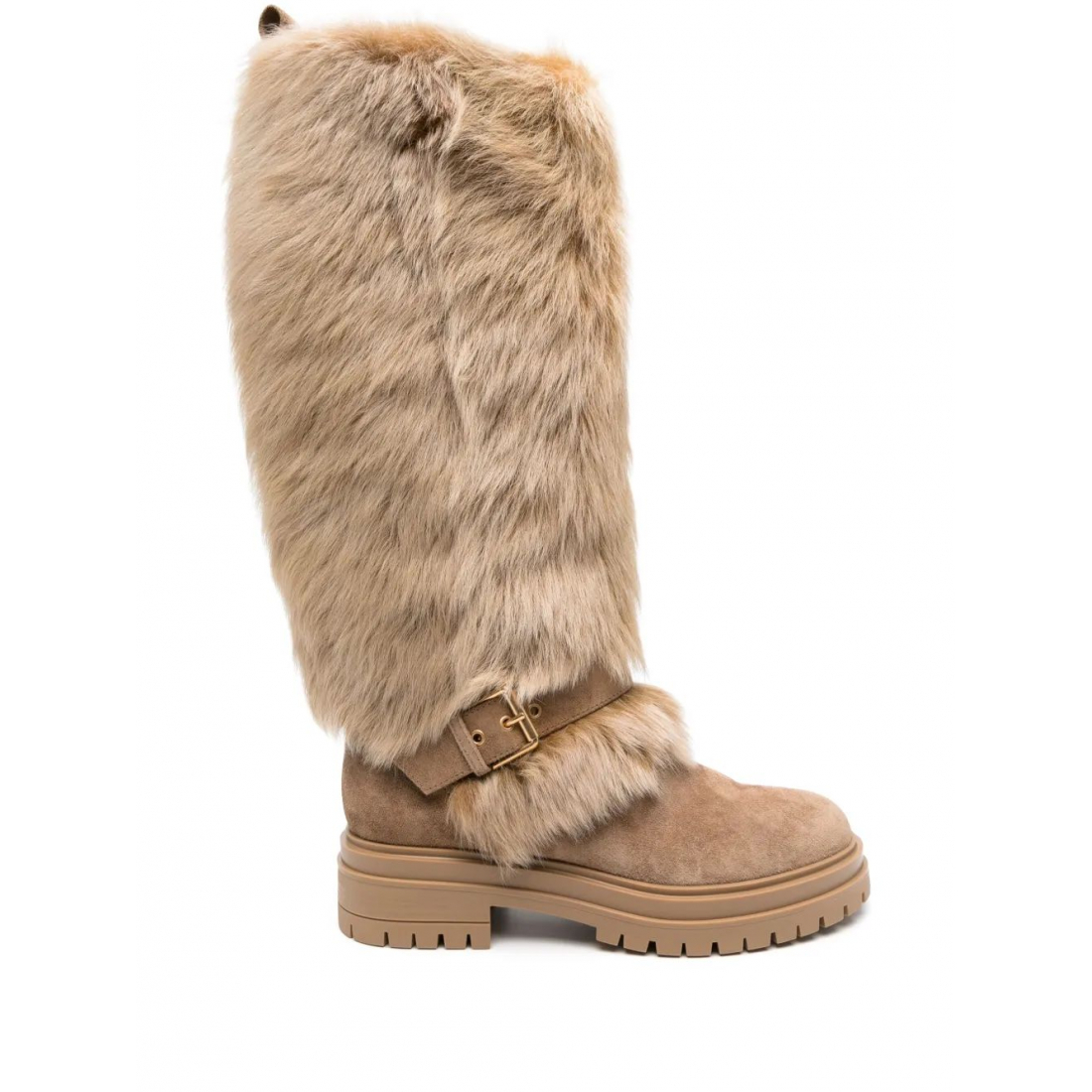 Bottes 'Panelled-Design' pour Femmes