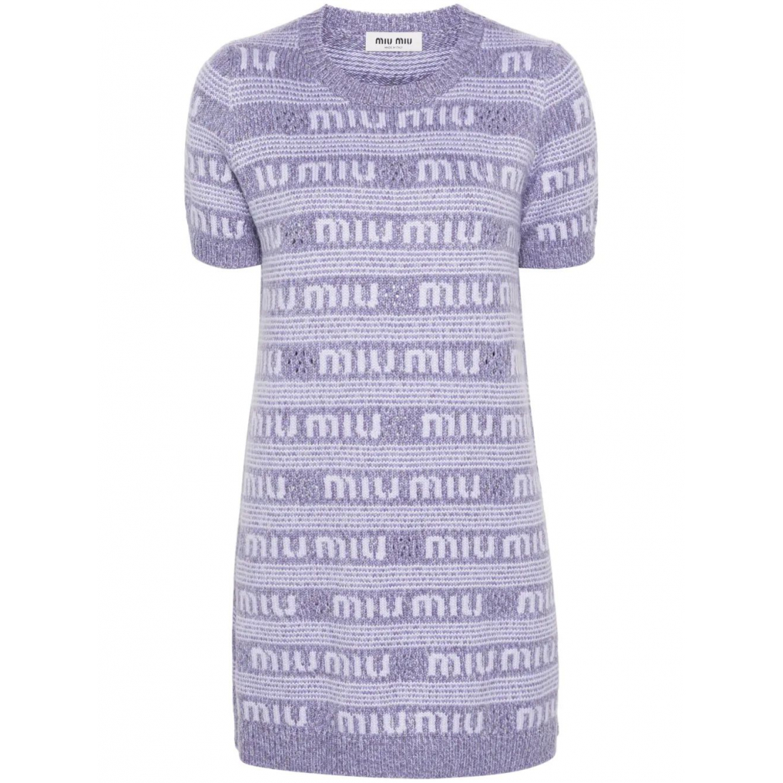 Robe mini 'Logo-Intarsia' pour Femmes