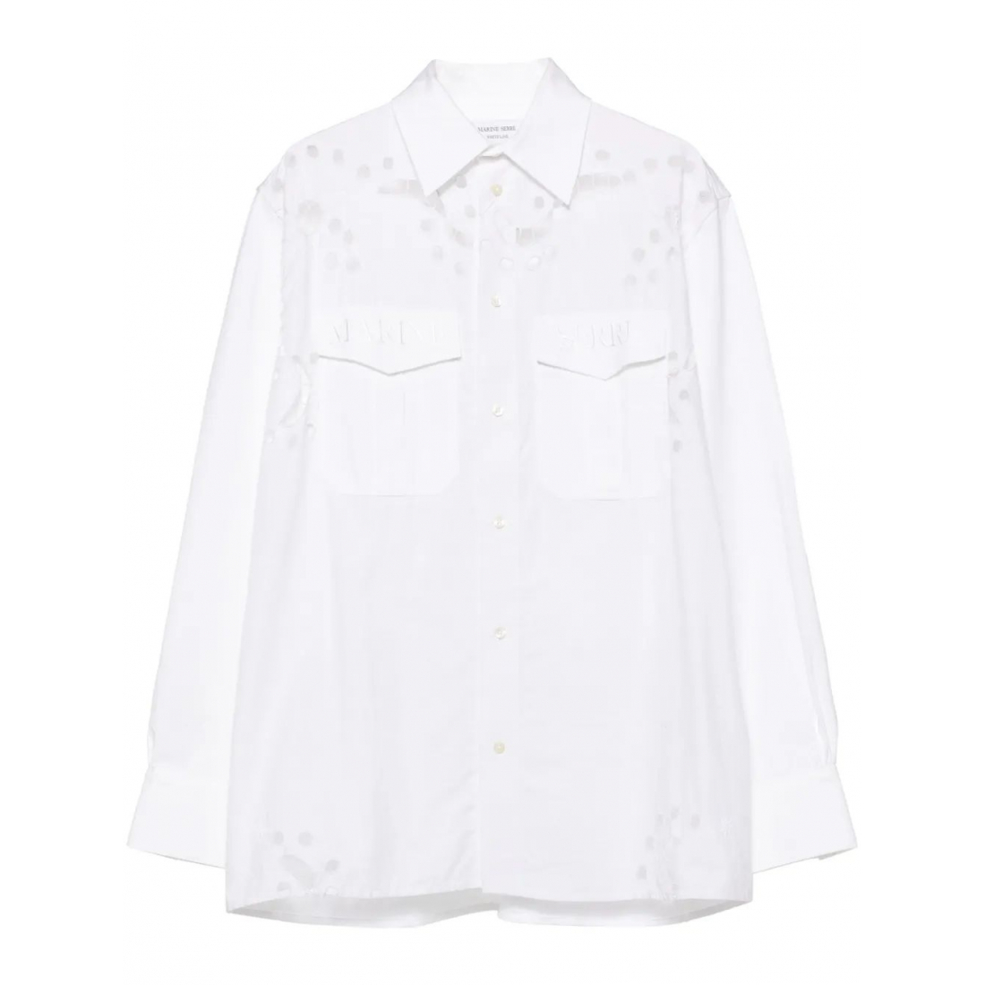 Chemise 'Logo-Embroidered' pour Femmes