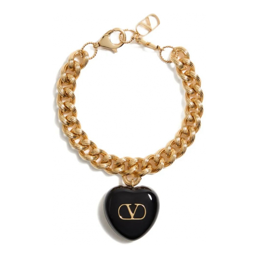 Women's 'With Heart Charm' Bracelet