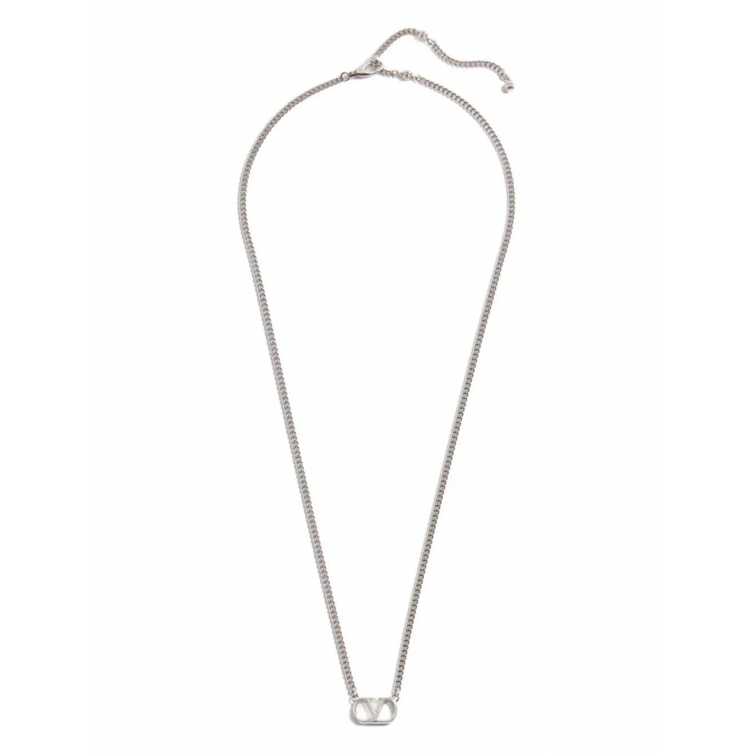 Men's 'Logo-Plaque' Necklace