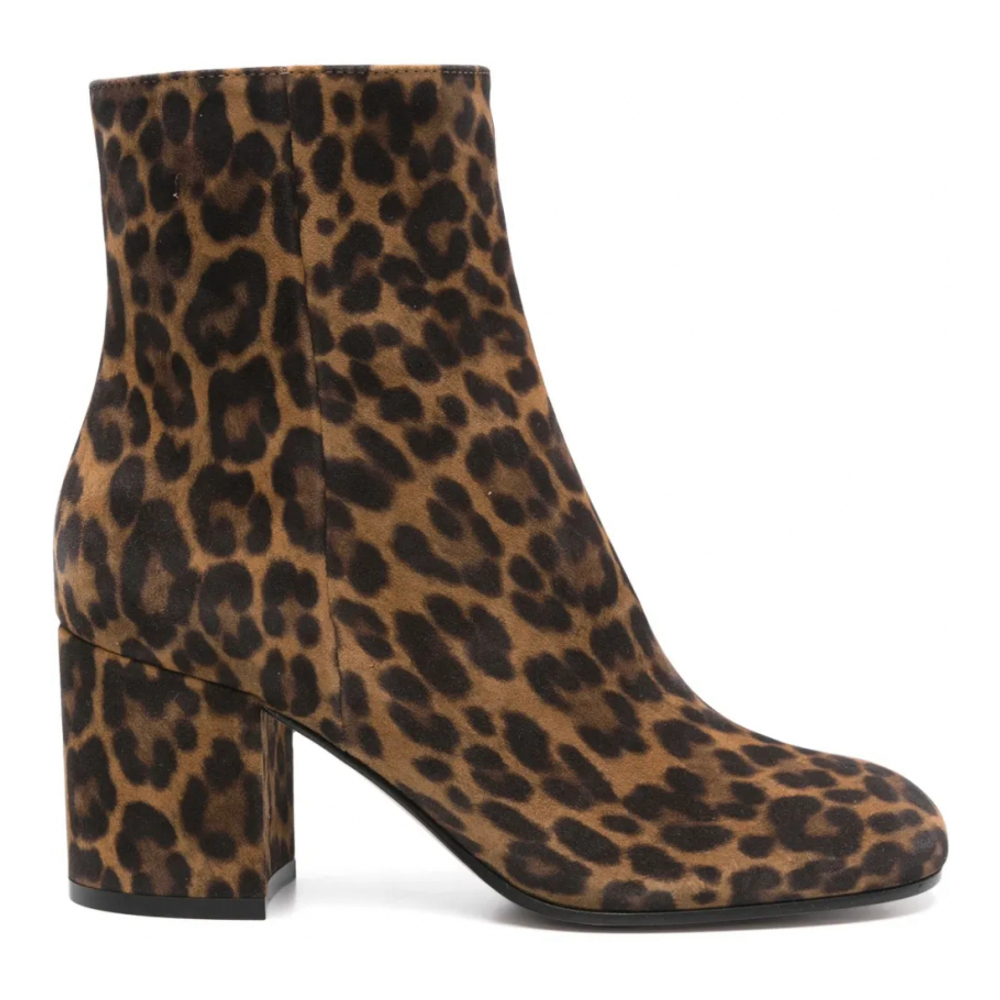 Bottes à talons hauts 'Joelle Leopard-Print' pour Femmes