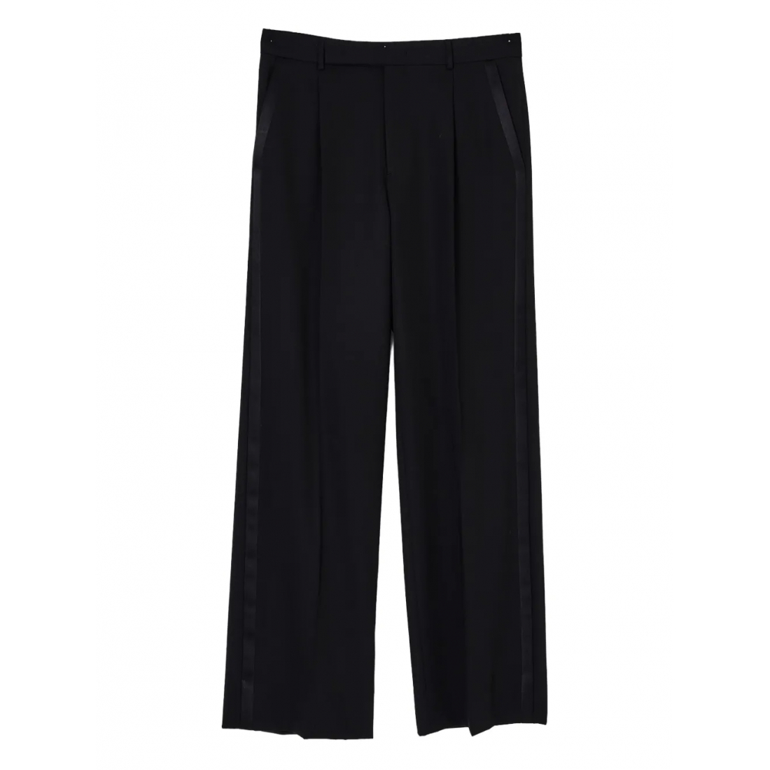 Pantalon 'Pleated Side-Stripe' pour Hommes