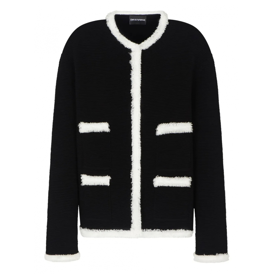 Veste 'Fringed-Detail' pour Femmes