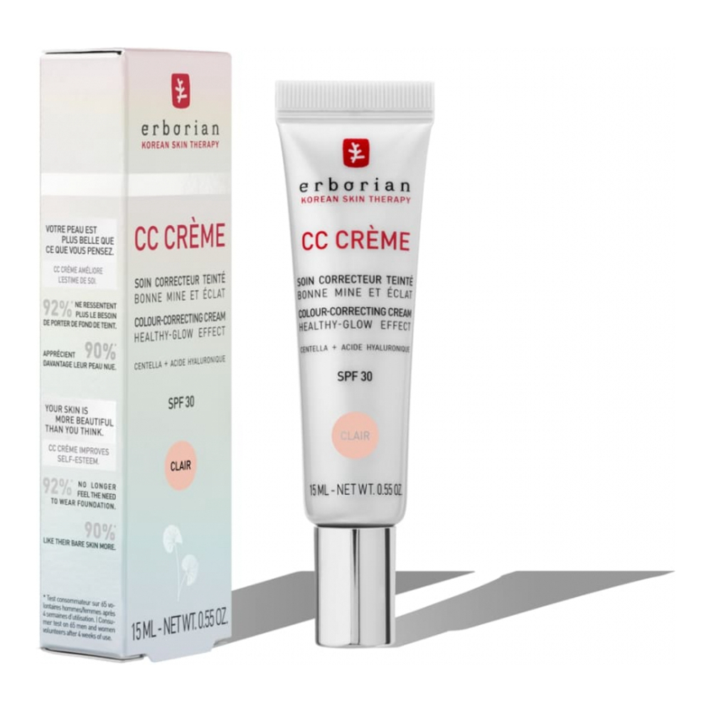 'Soin Correcteur Bonne Mine Et Éclat SPF30' CC Cream - Clair 15 ml