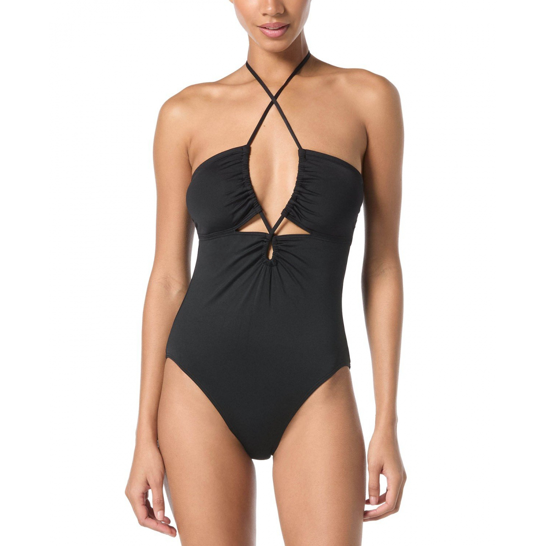 Maillot de bain 'Laced Keyhole Halter' pour Femmes