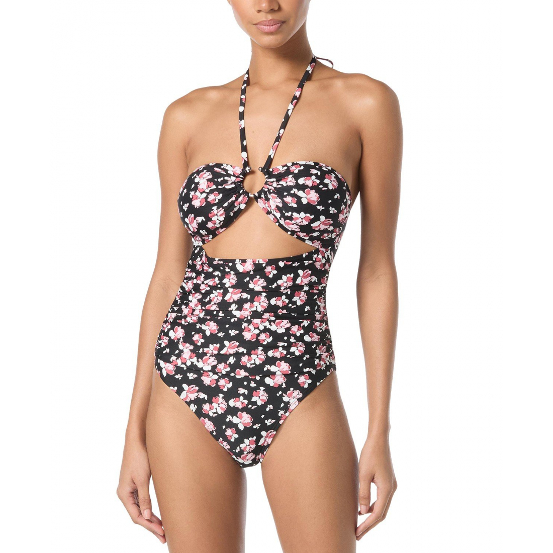 Maillot de bain 'Printed Bandeau Cut Out' pour Femmes