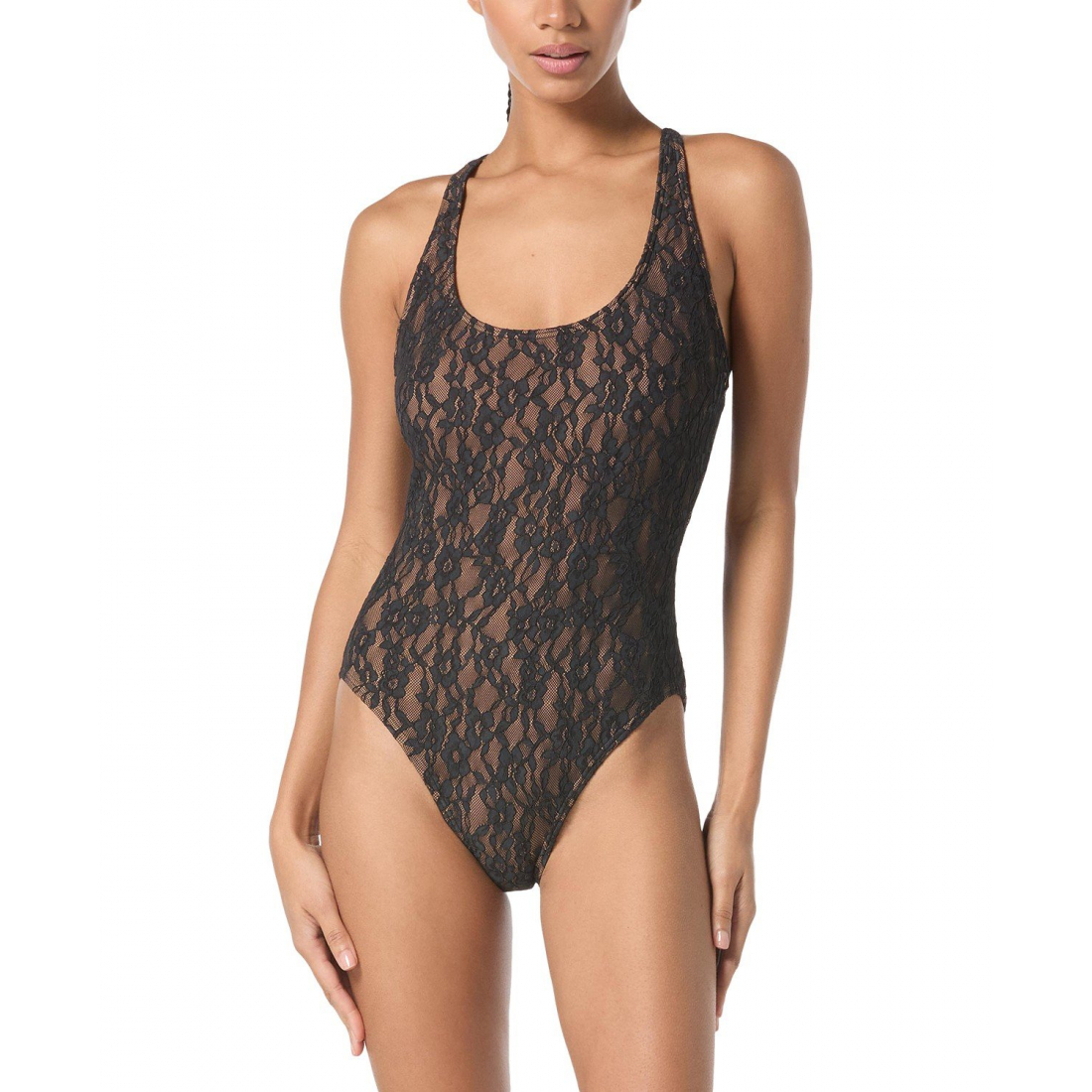 Maillot de bain 'Floral Lace Cross Back' pour Femmes