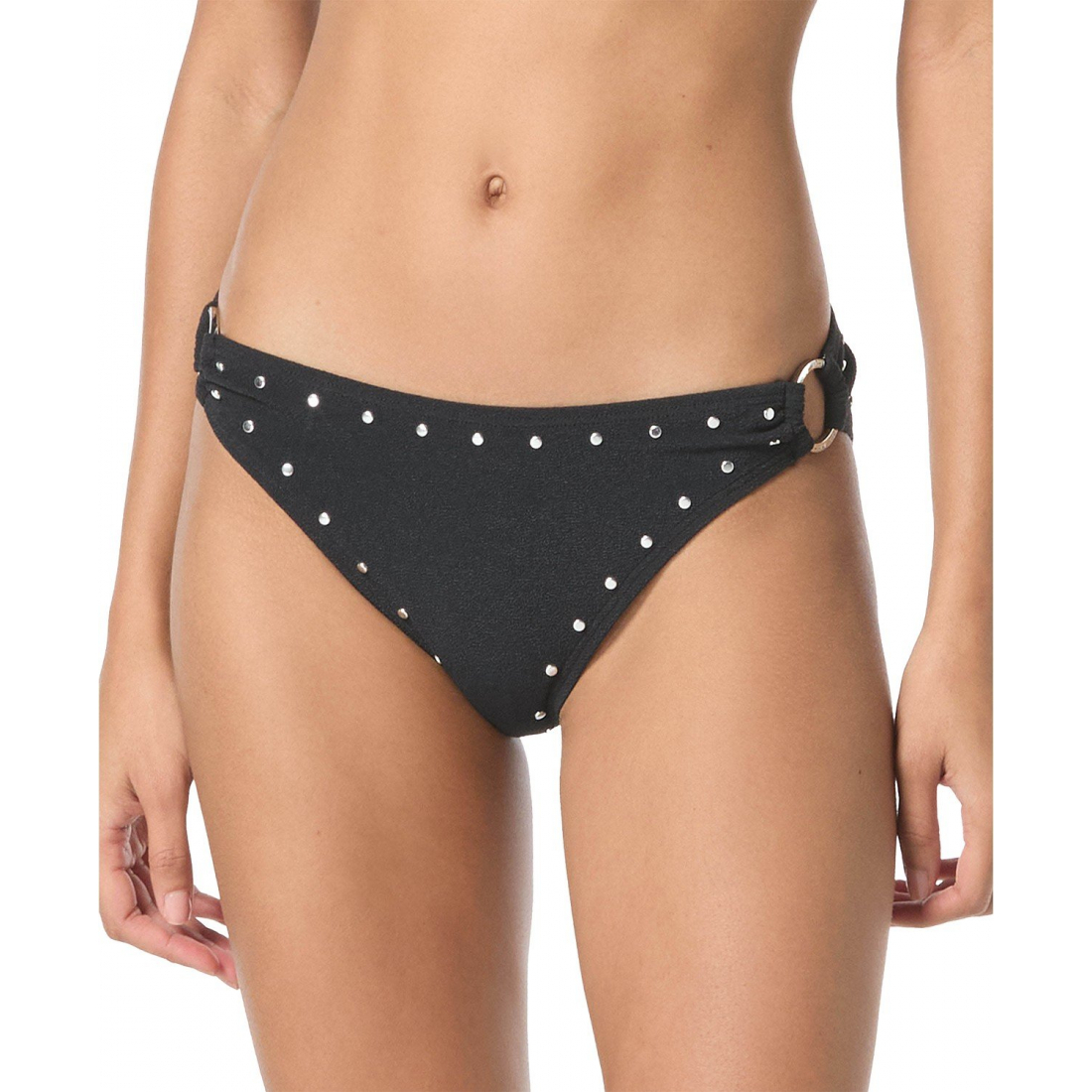 Bas de bikini 'Crepe Side-Ring Studded' pour Femmes